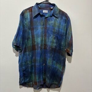 Mazzarelli Linen Shirt Size Medium
